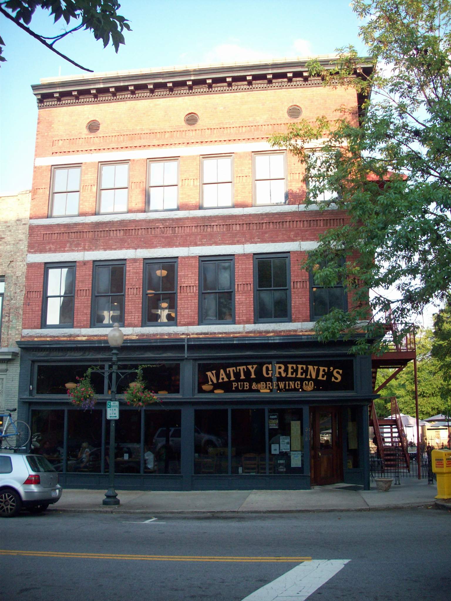 Greensboro, NC (First National Bank Field and Natty Greene’s Brewing Company ...