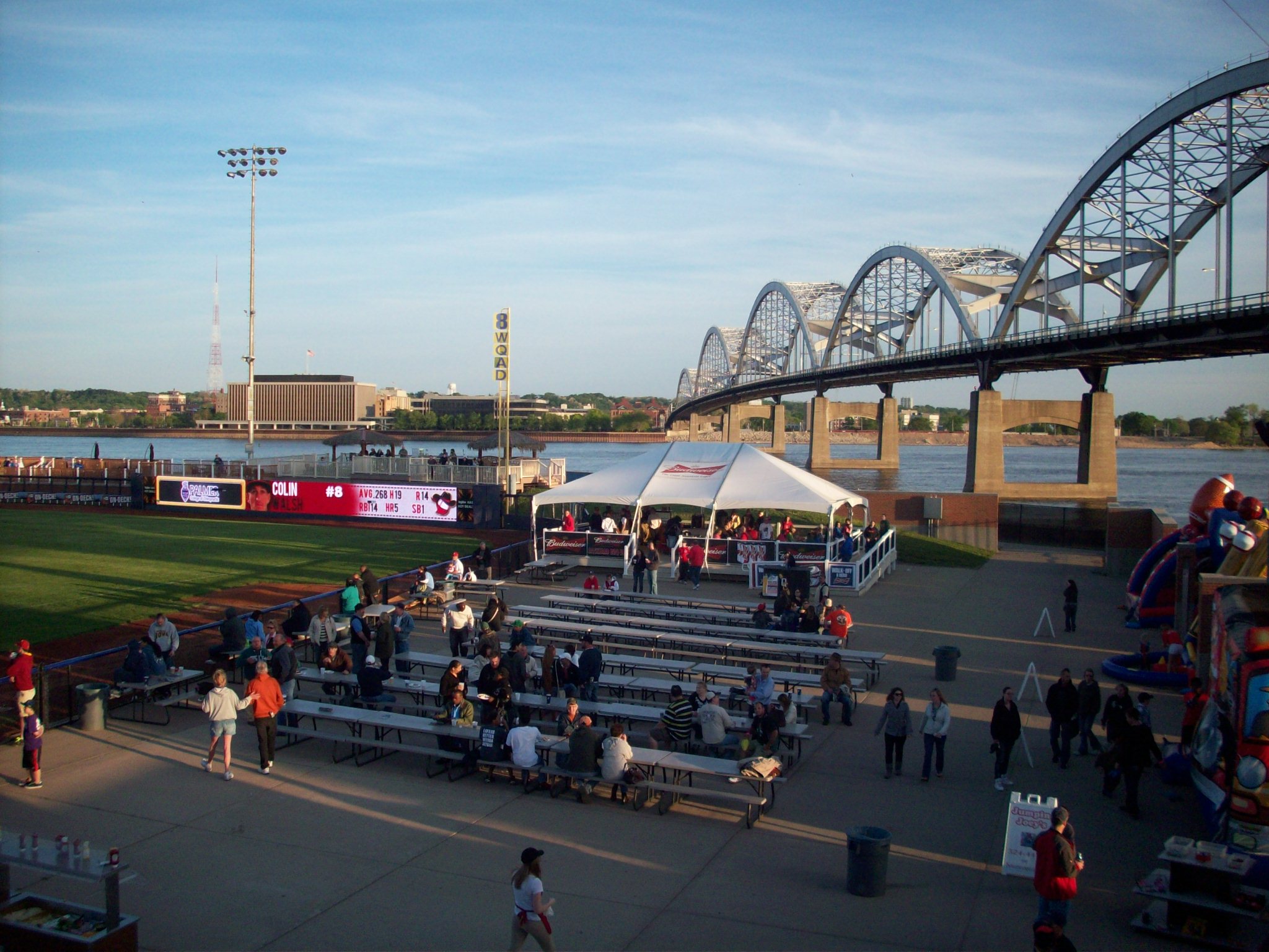Quad Cities, IA/IL (Great River and Modern Woodmen Park) Ballparks