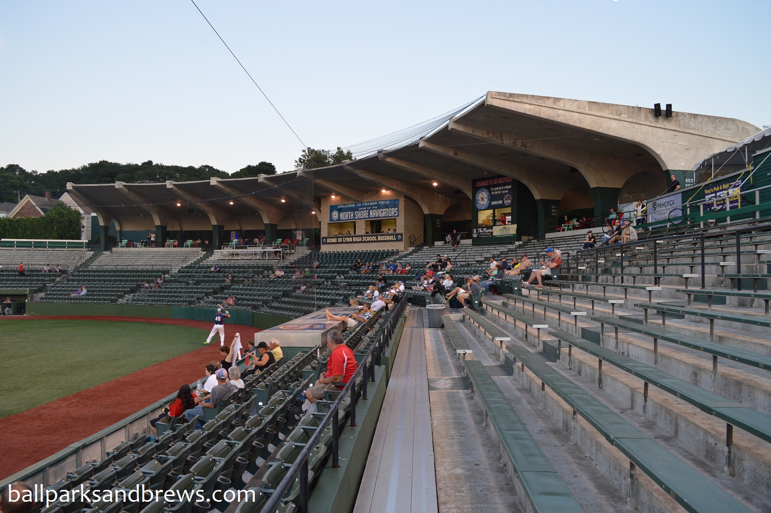 Lynn, MA (Fraser Field and Bent Water Brewing) Ballparks and Brews